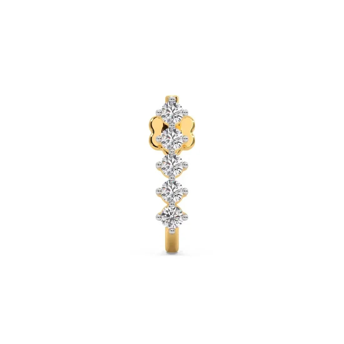 Celestial Diamond Ear Cuff Nose Pin