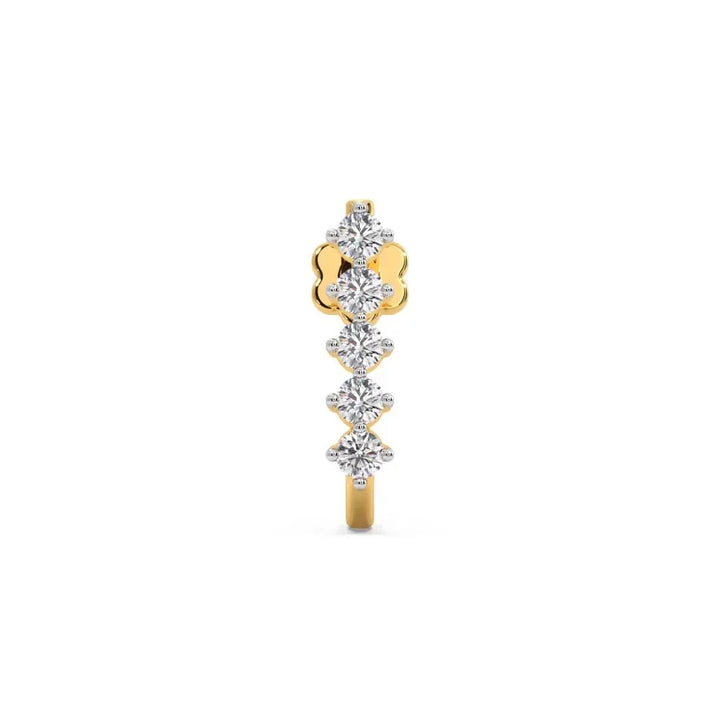 Celestial Diamond Ear Cuff Nose Pin