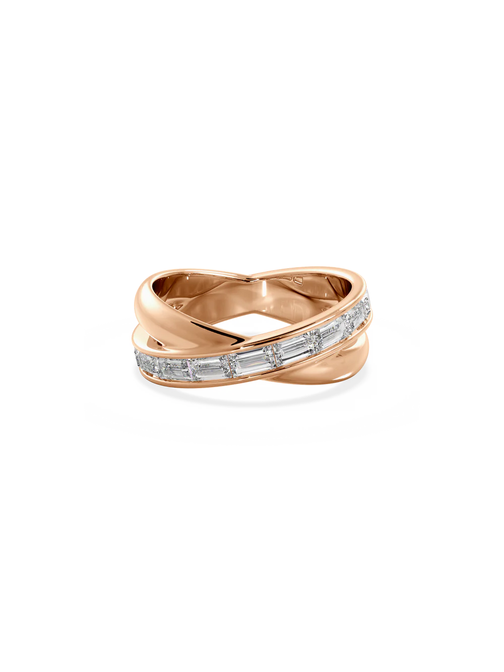 Baguette Entwine Ring