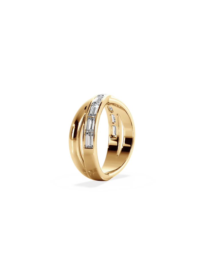 Baguette Entwine Ring