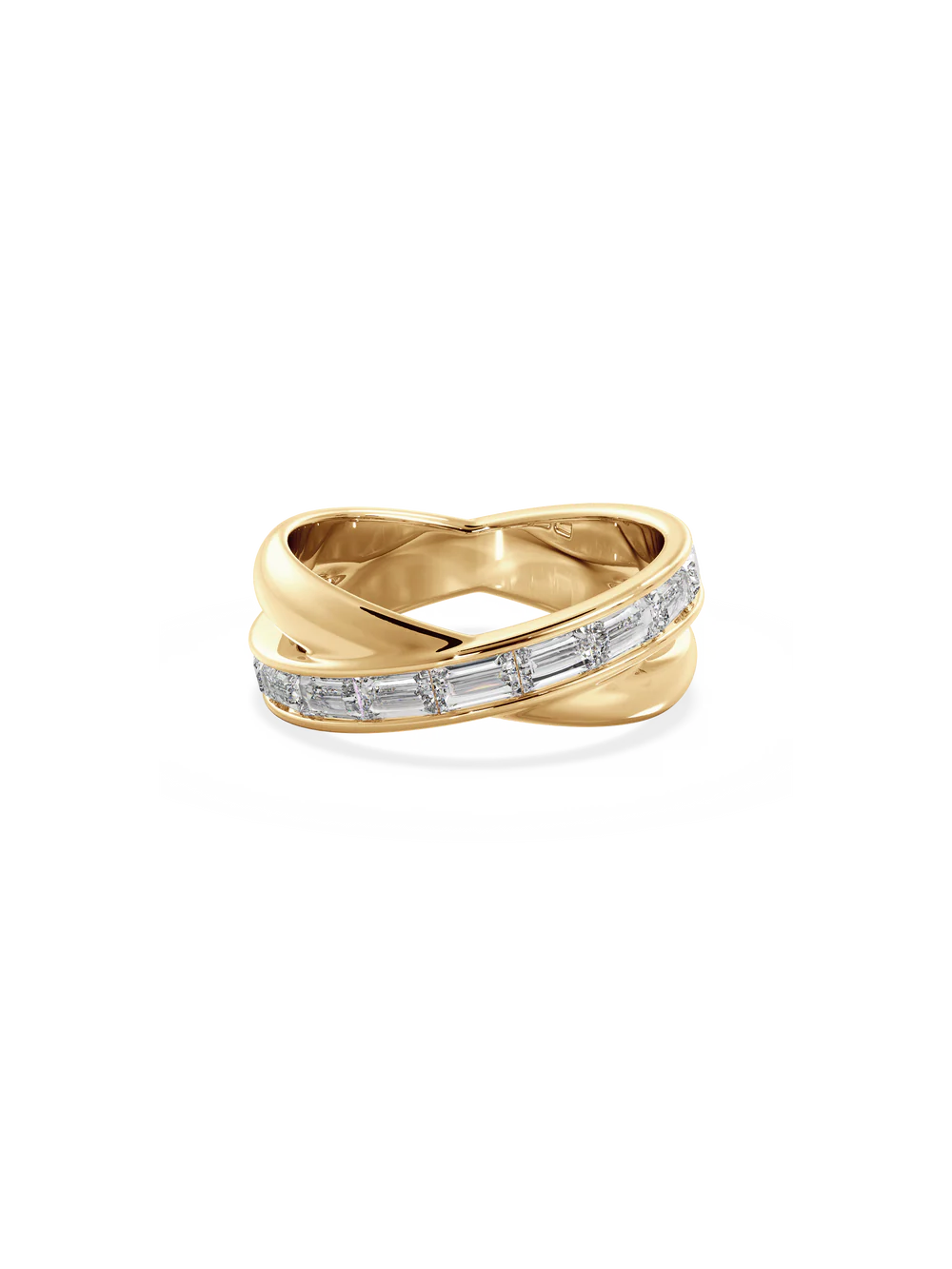Baguette Entwine Ring