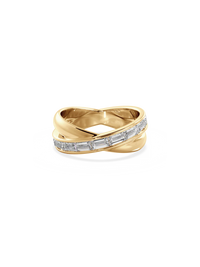 Baguette Entwine Ring