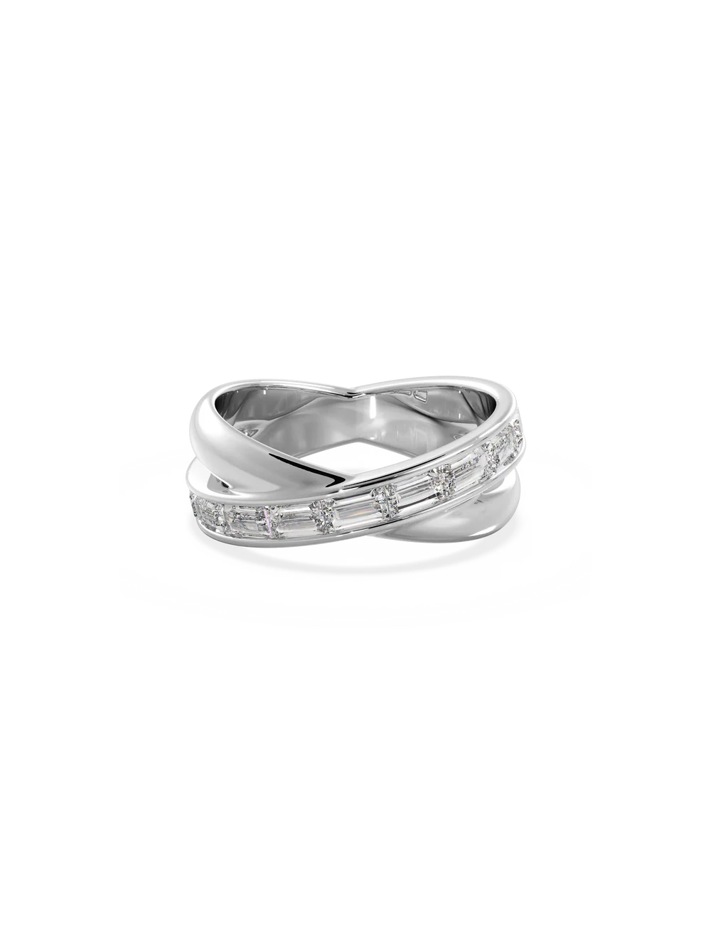 Baguette Entwine Ring