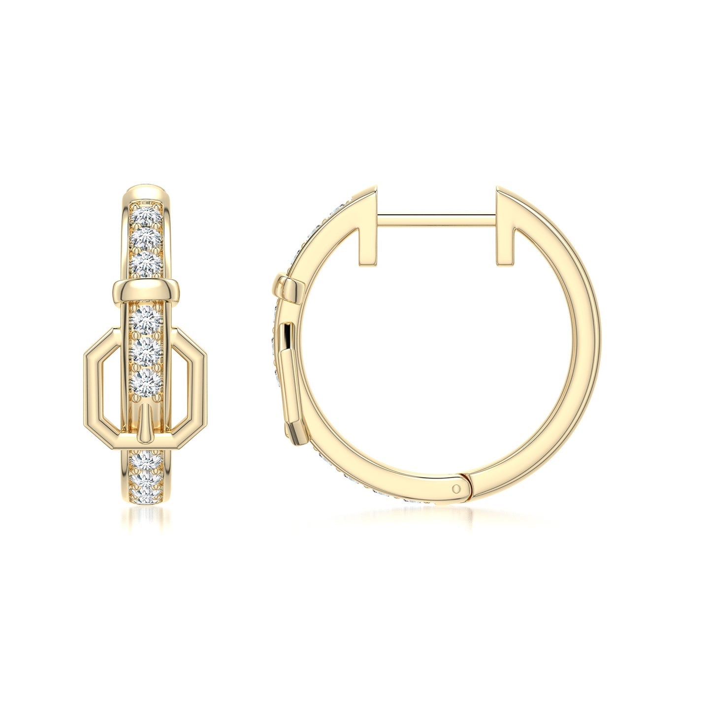 Equestria Belt Hoop Earrings