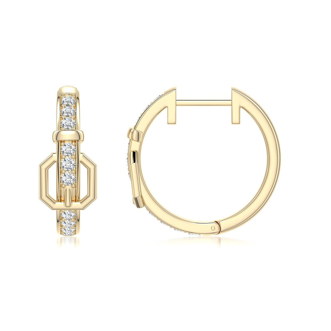 Equestria Belt Hoop Earrings