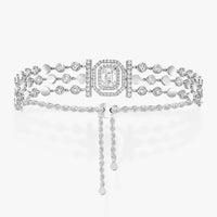 Zarelle Emerald-Cut Cascade Diamond Bracelet