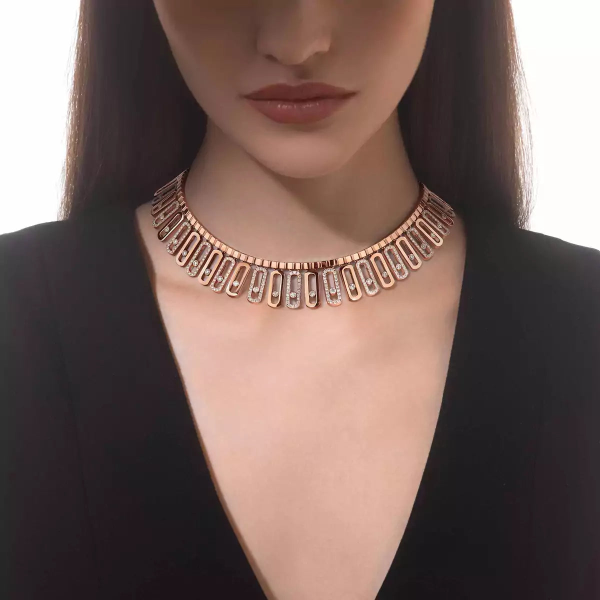 Celestial Cascade Diamond Necklace