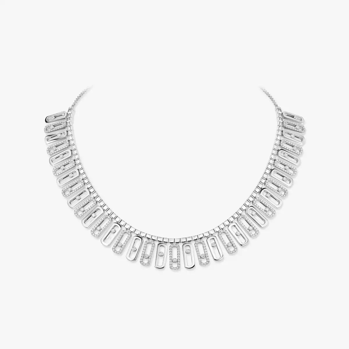 Celestial Cascade Diamond Necklace