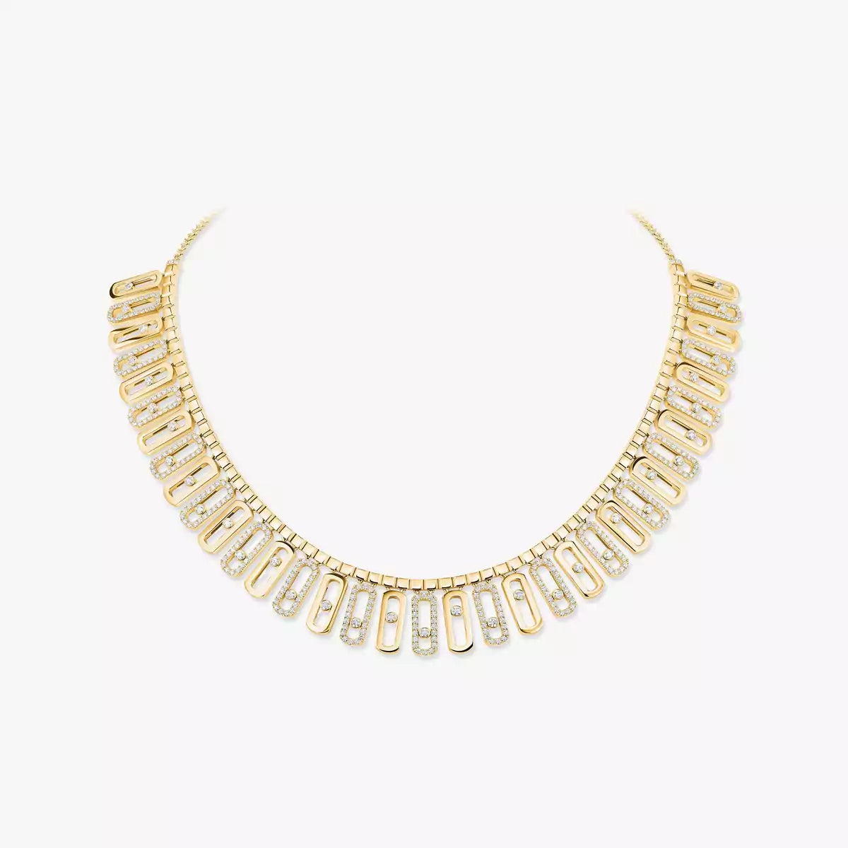 Celestial Cascade Diamond Necklace