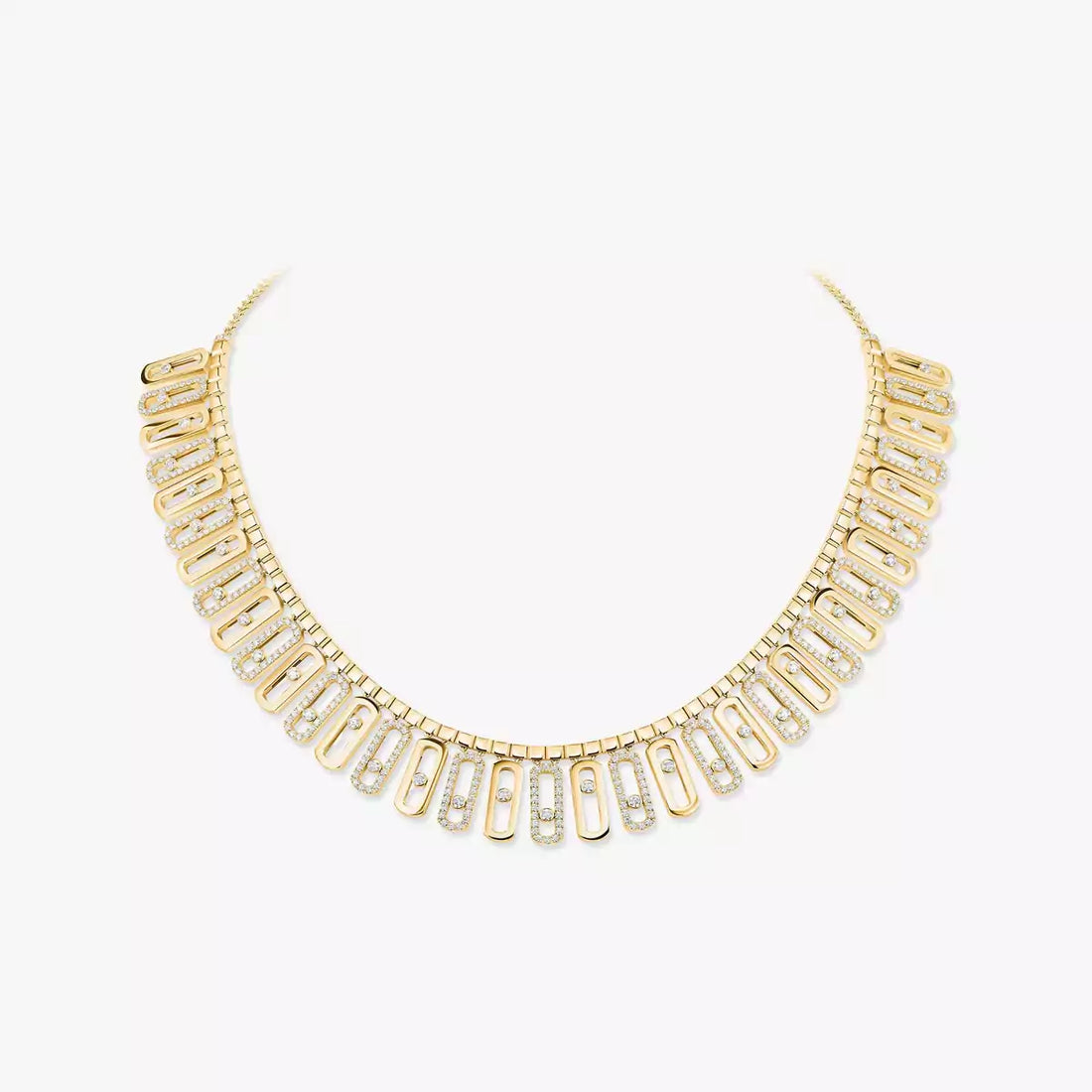 Celestial Cascade Diamond Necklace