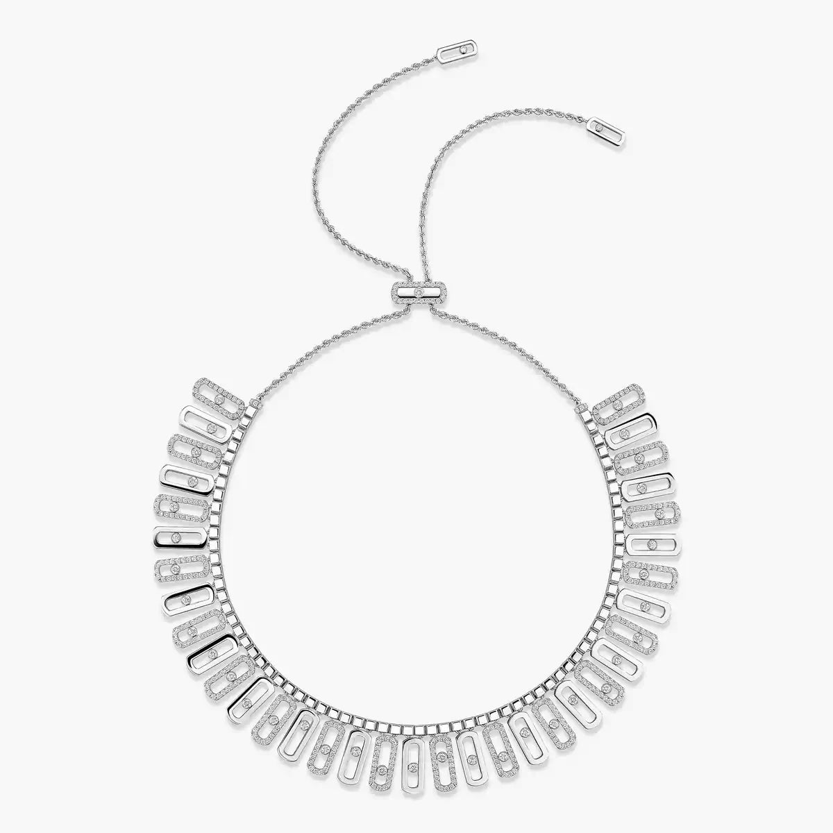 Celestial Cascade Diamond Necklace