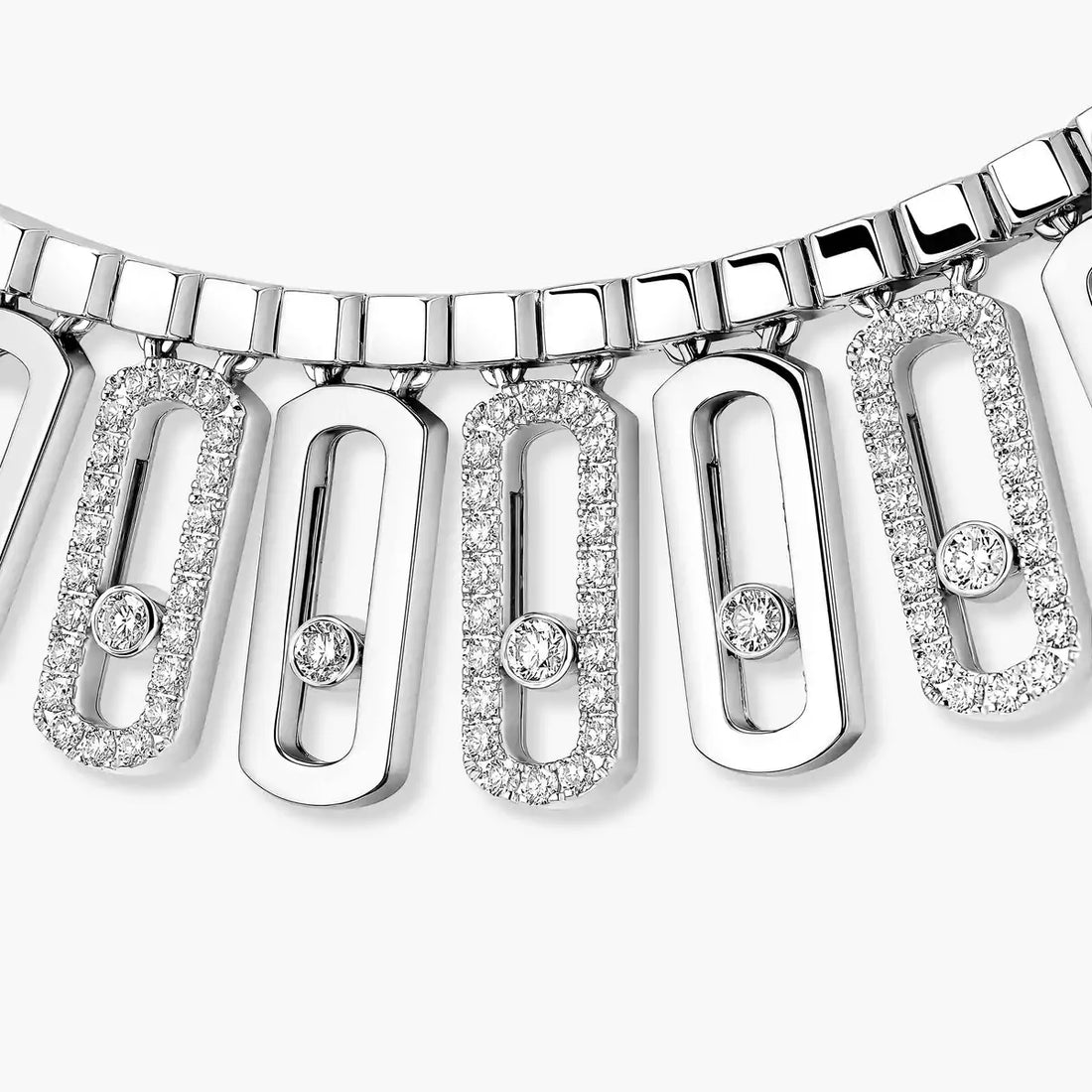 Celestial Cascade Diamond Necklace