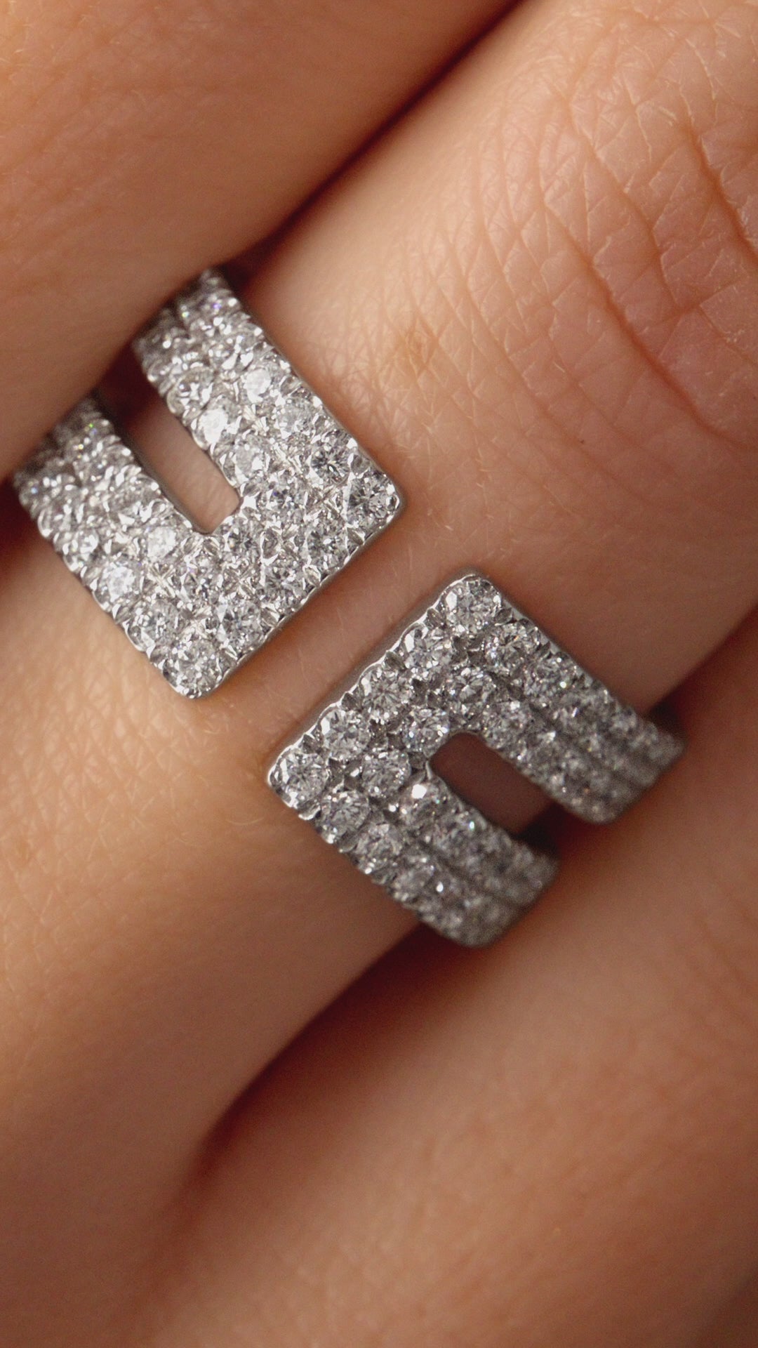 The Celestia Split Diamond Ring
