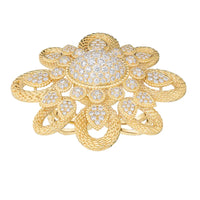 Étoile Royale Two-Finger Diamond Ring