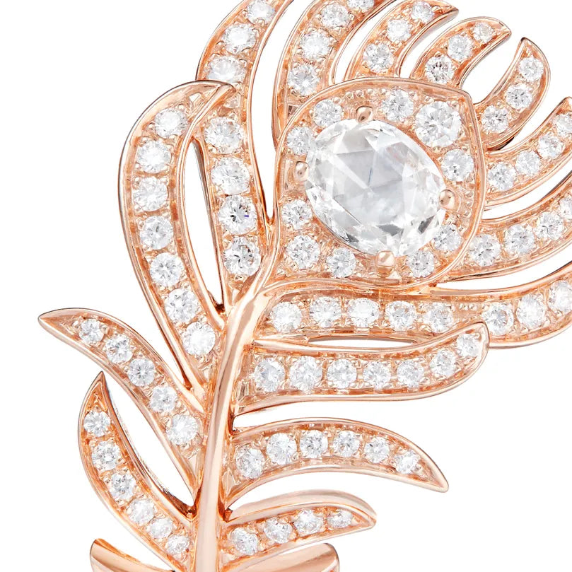 Élan Feather Diamond Ring