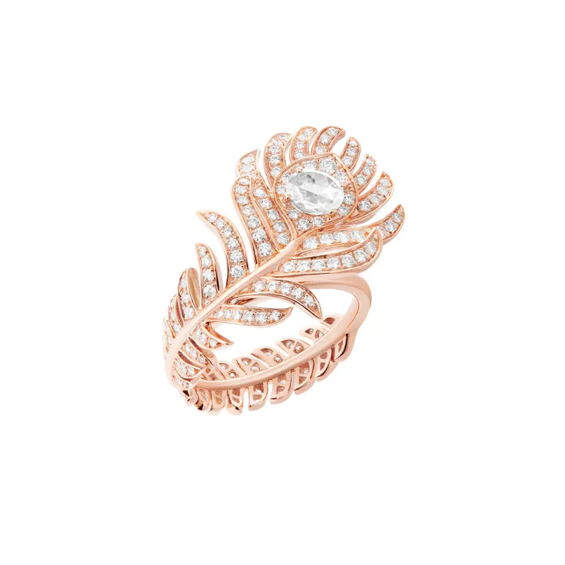 Élan Feather Diamond Ring