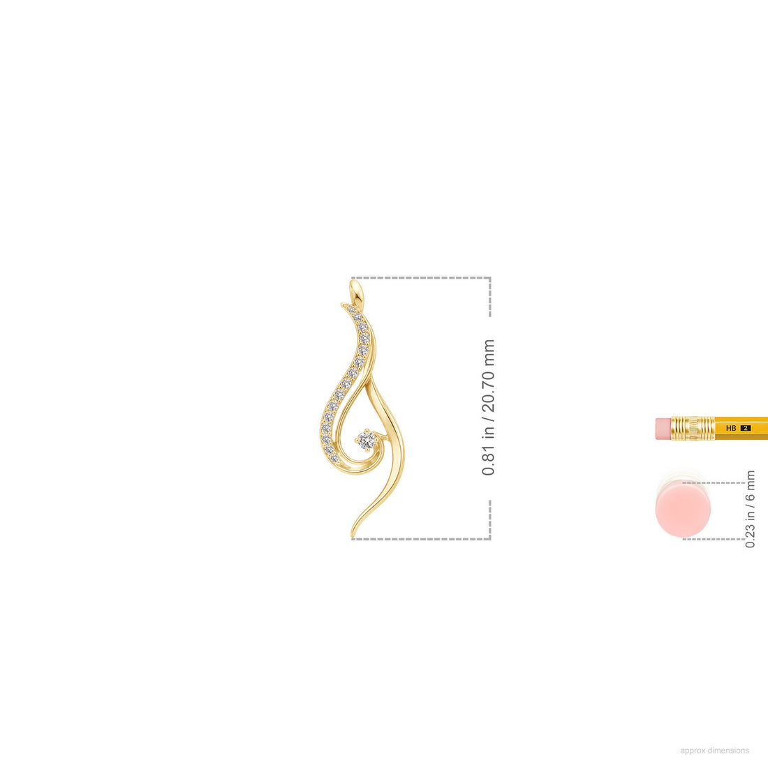 Air Flow Mohiniyattam Motif Diamond Earrings