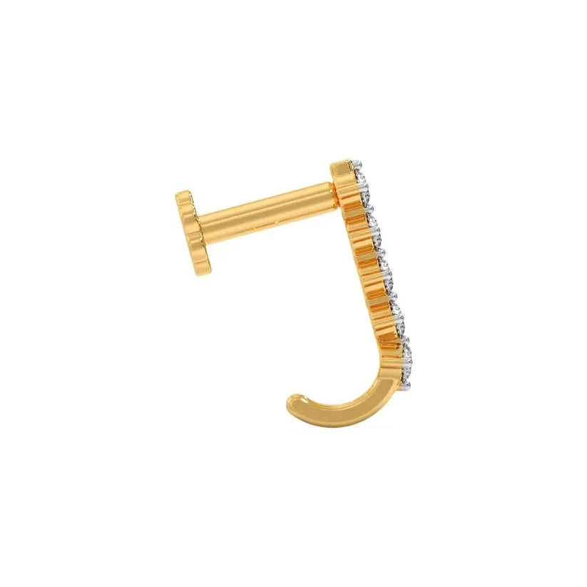 Celestial Diamond Ear Cuff Nose Pin