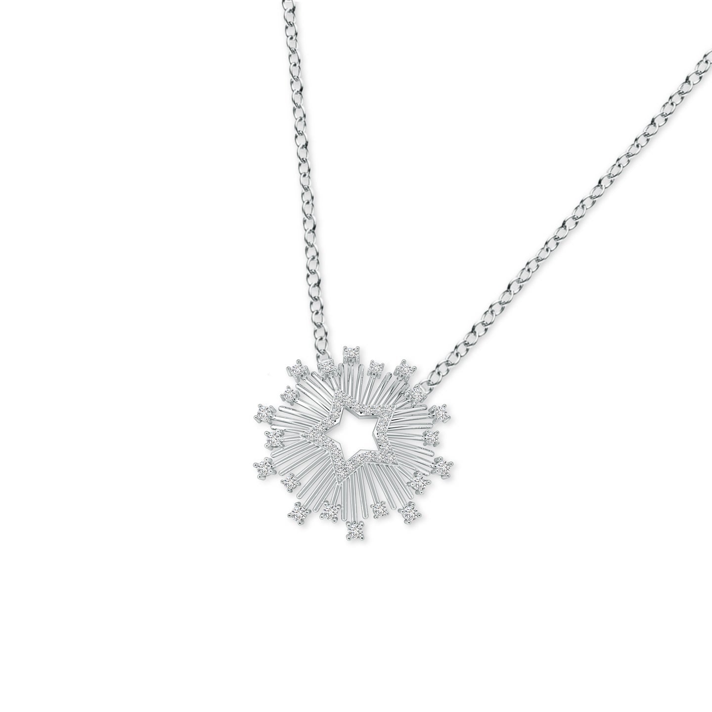 Starlit Lab Grown Diamond Necklace