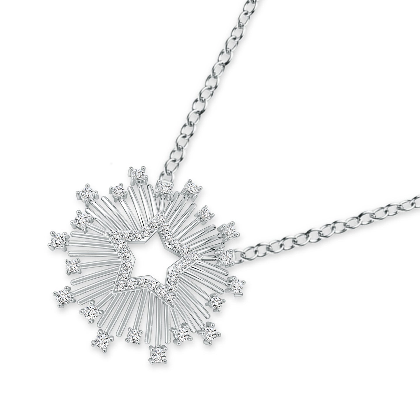 Starlit Lab Grown Diamond Necklace