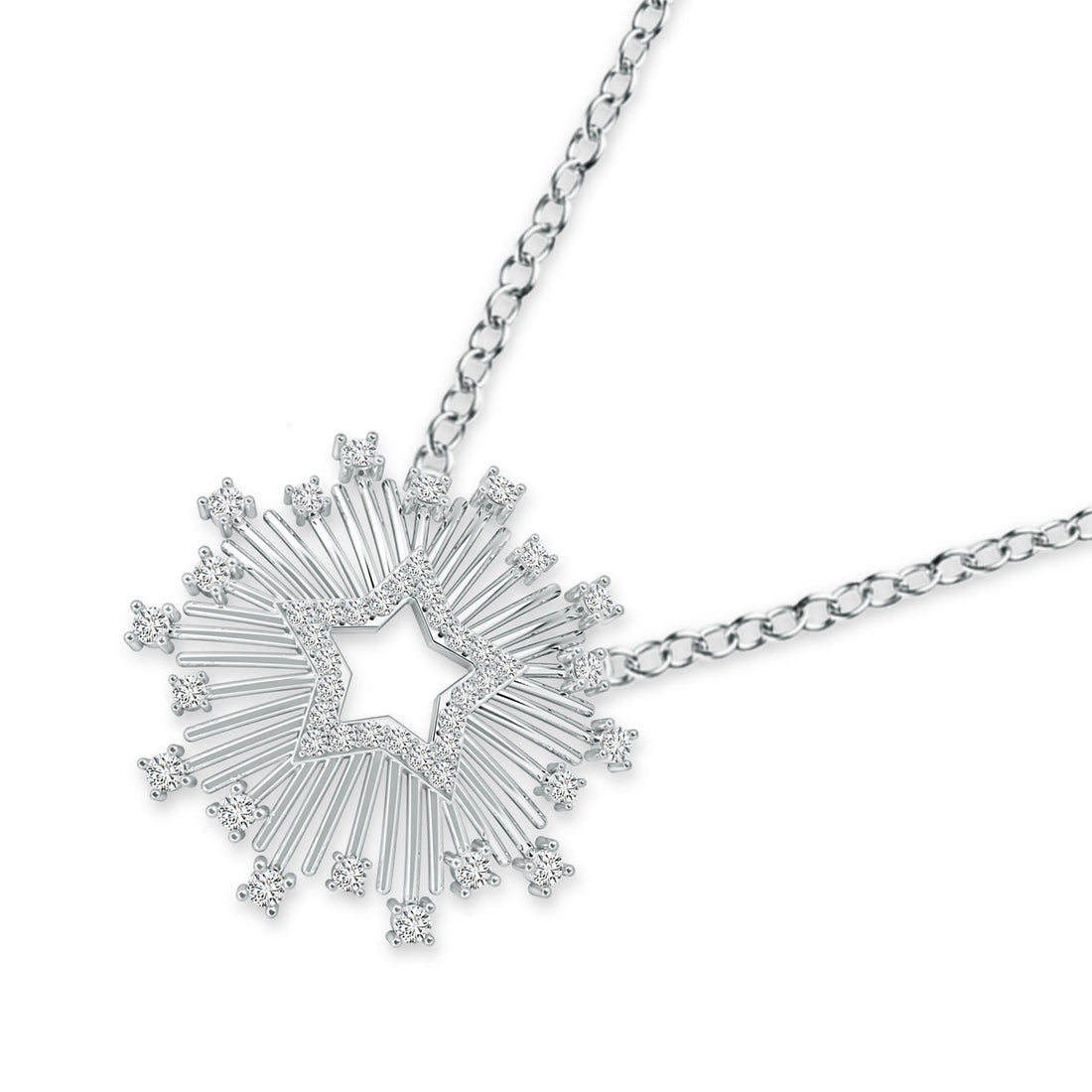 Starlit Lab Grown Diamond Necklace