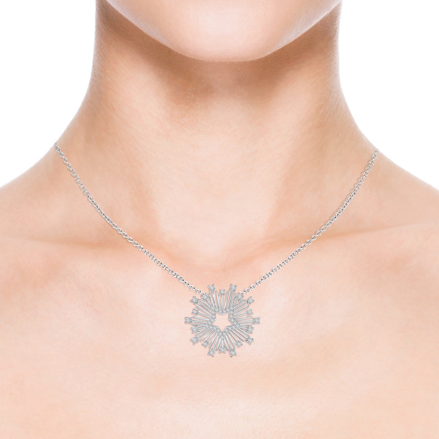 Starlit Lab Grown Diamond Necklace