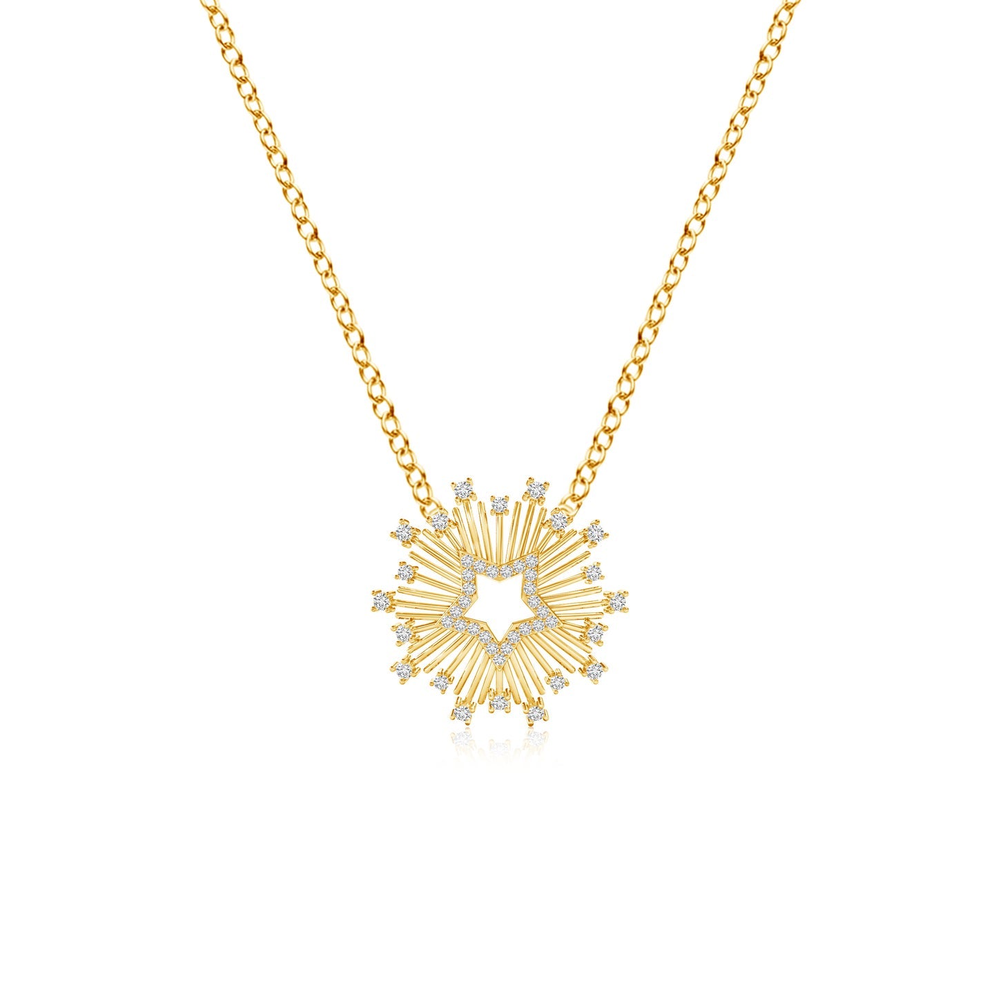 Starlit Lab Grown Diamond Necklace