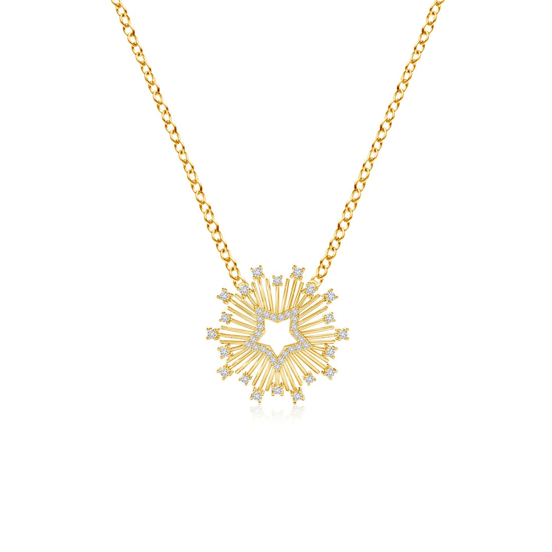 Starlit Lab Grown Diamond Necklace