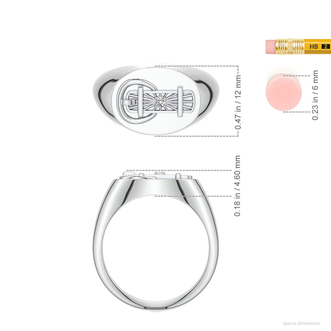 Equestria Belt Buckle Ring