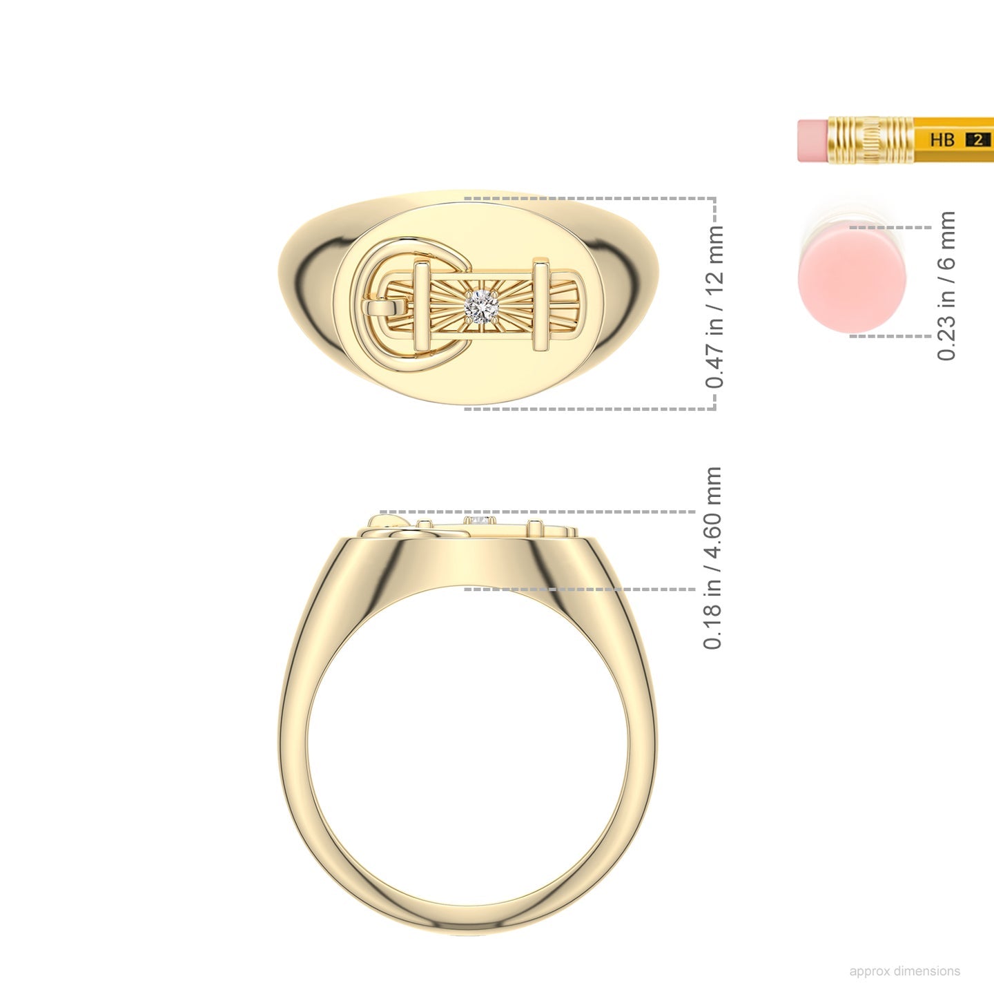 Equestria Belt Buckle Ring